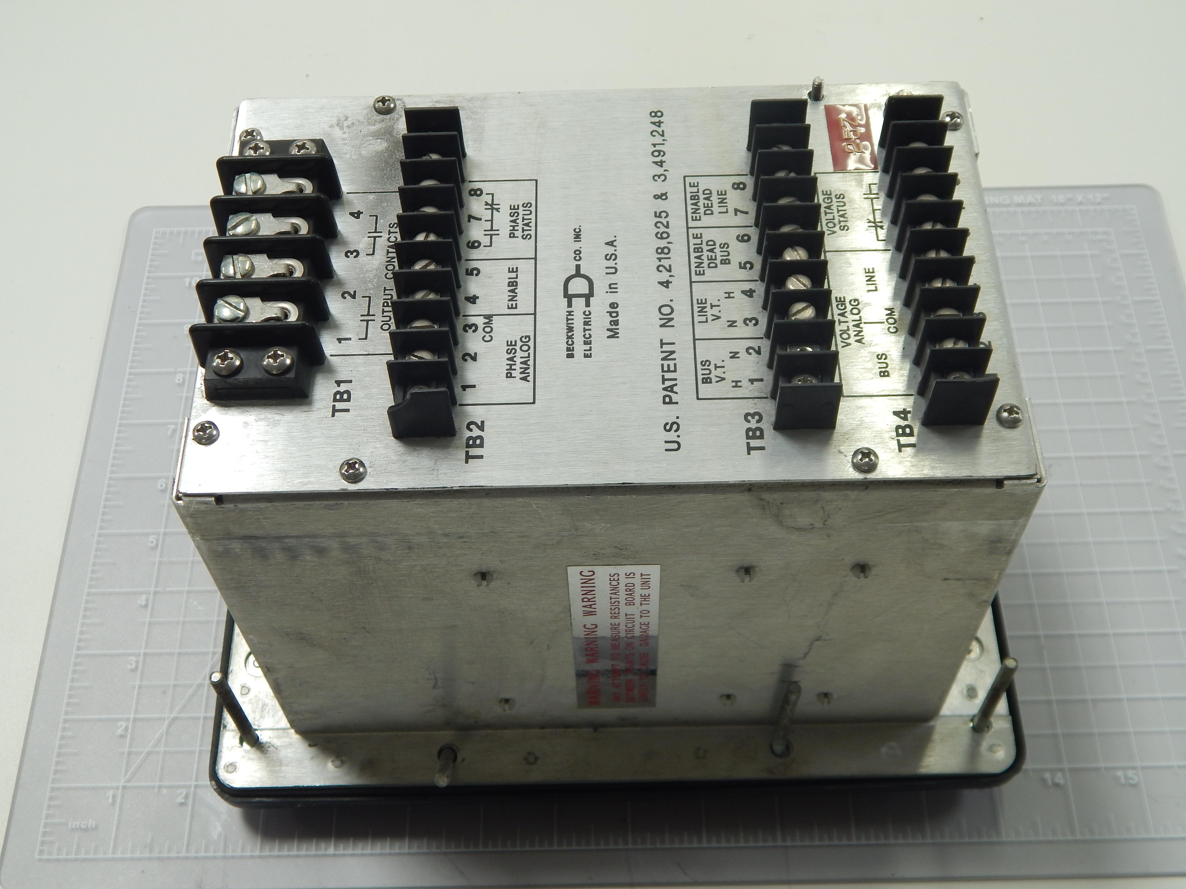 Beckwith Electric Co M0388 M0389 Syncrocloser Check Relay T164635 eBay